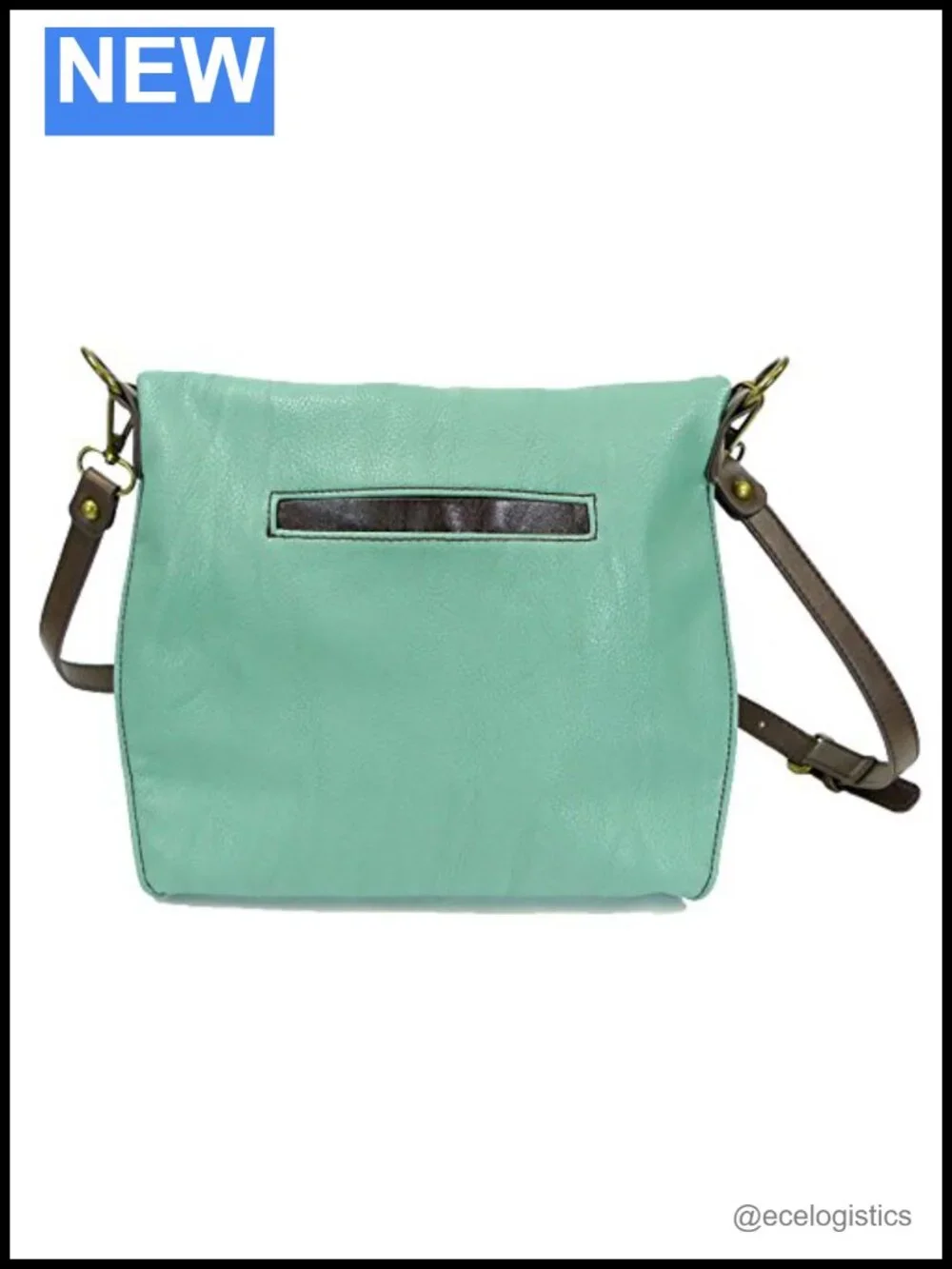 Chala Hobo Crossbody Bag with Flap and Zipper Closure, Faux Leather, Adjustable